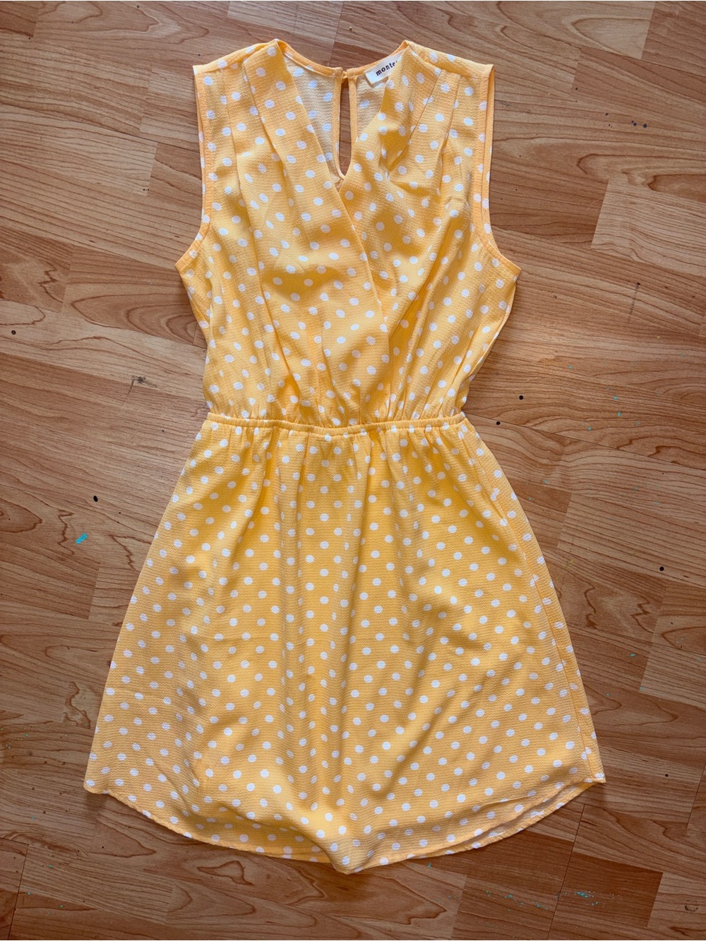 Yellow Polka Dot Dress